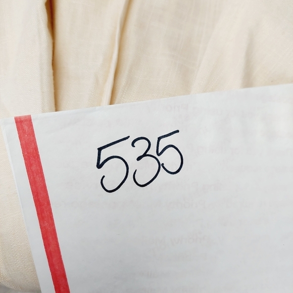 Lush Cream Roll Tab Sleeve 2 Button-Up Blazer Jackets 535 - Picture 8 of 8